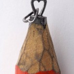 Pencil sculpture heart